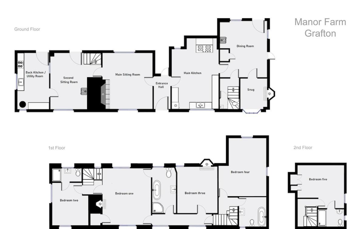 מנצ'סטר Beautiful Cotswold Farmhouse With Hot Tub מראה חיצוני תמונה